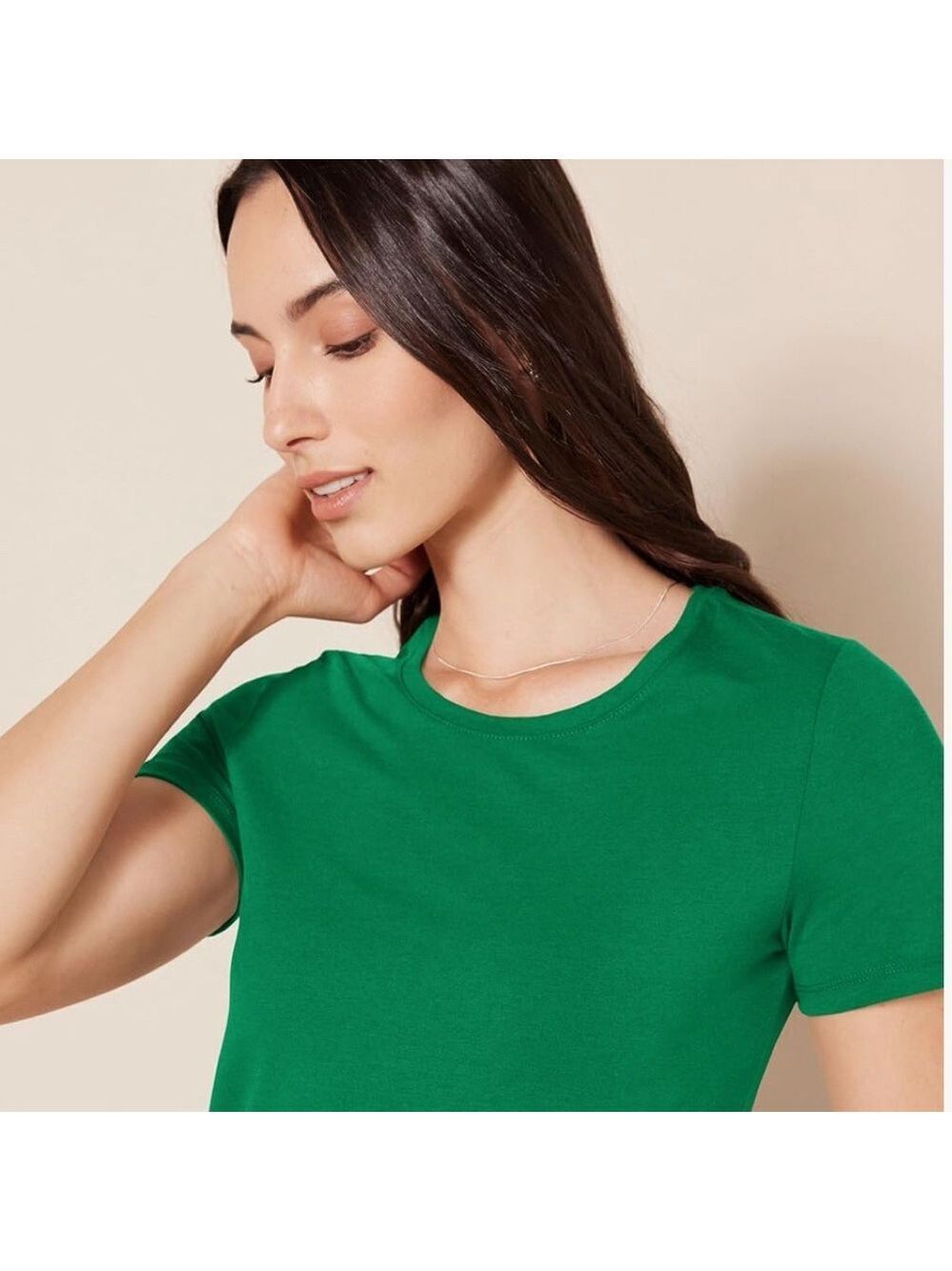 Amazon Essentials Vibrant Green Short Sleeve Tee